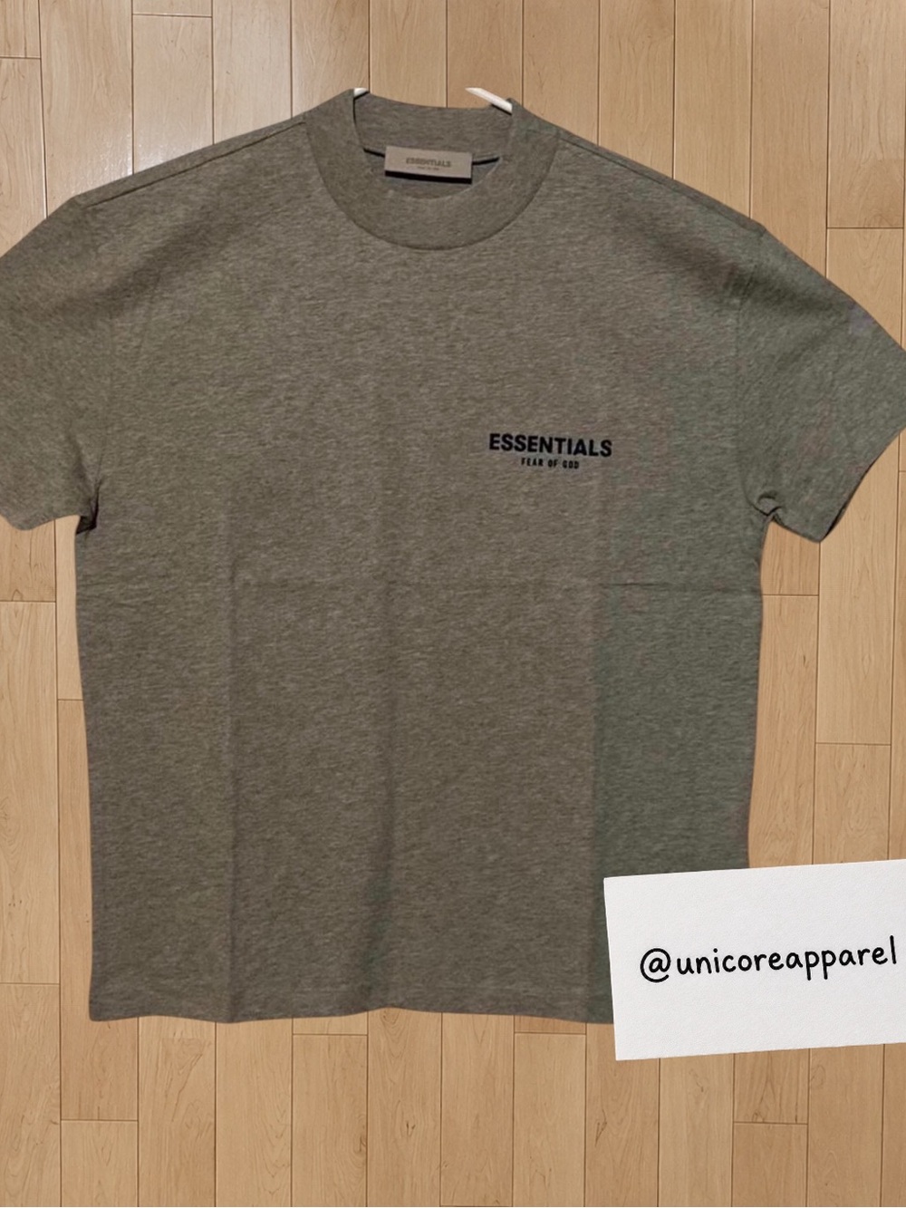 Essentials Fear of God - Heather Gray T Shirt